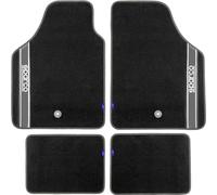 Sparco S03763BAR New Strada B Alfombras, Moqueta, Gris