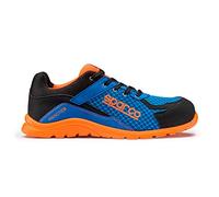 Sparco S0751737AZAF ZAPATILLAS SPARCO PRACTICE NIKI TALLA 37 AZUL/NARANJA S1P SRC