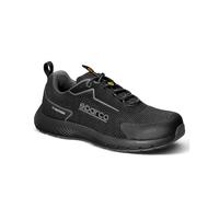 Sparco Traction S1ps Fuji, Zapatos de Seguridad y contra Incendios Unisex Adulto, Negro, 37 EU