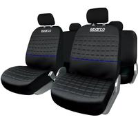 SPARCO Set Universal SPC1042 Fundas Asientos Auto Completo Negro Azul Originales