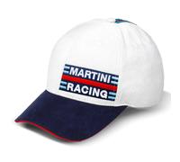 Sparco Gorra Blanca Logo Martini-R béisbol, Estandar Unisex Adulto