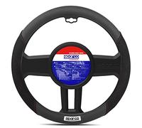 SPARCO SPC1112BK Funda cubierta para el volante Cubrevolante Funda para volante Cubre volante