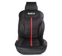 Respaldo de asiento Sparco ferrara negro y rojo