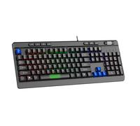 Sparco spmemkeyboard teclado usb qwerty inglés de ee. uu. negro
