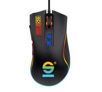 Sparco spmousepro ratón mano derecha usb tipo a 7200 dpi