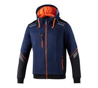 Sparco sudadera con capucha hombre tech ndis azul marino