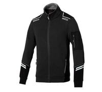 Sparco Sudadera Tech full zip Alabama de Algodón Negro/ Gris Dark TAMAÑO XS Con