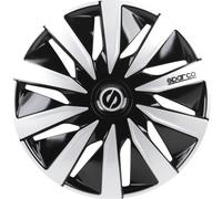 SPARCO Tapacubo rueda 15.0 pulgadas, cantidad : 4, plateado (Ref: SPC1591BKSV)