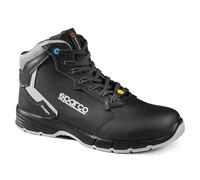 Sparco - Targa-H Paul ESD S3S SR FO - Zapatos de Seguridad Hombre Mujer - Calzado Laboral Antideslizante y Resistente - Calzado de protección Adecuado para Cualquier condición de Trabajo - 39 EU
