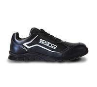 Sparco Teamwork Scarpa Antinfortunistica Da Lavoro-Bassa per UOMO E Donna-Nitro-S3 SRC, Botas de Seguridad y contra Incendios Unisex Adulto, Nero/Nero, 45 EU