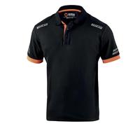 Sparco Toledo Polo, Naranja, S Unisex Adulto