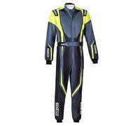 sparco Traje De Karting K46 Prime K Talla 56 Negro/Amarillo Fluor
