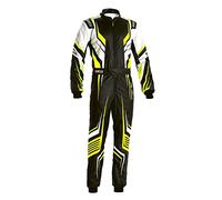 Sparco Traje K45 Prime K para NIÑO Talla 150 Negro/Blanco/Amarillo