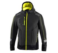 Sparco Soft Shell Tech, Grey Yellow, XXL