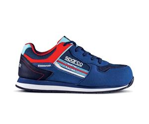 Sparco Zapatillas Gymkhana S1P Martini-R Talla 39 Azul, Mocasín Estilo de conducción Unisex Adulto, EU