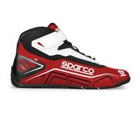 Sparco Zapatillas K-Run talla 38 rojo/blanco