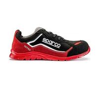 Zapato de seguridad sparco unisex 42 rojo negro - nitro-s3 src