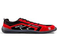Sparco - Zapatillas Urban EVO Negro/Rojo Sz 38