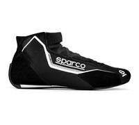 Sparco Zapatillas X-Light 2020 Talla 48 Negro-Blanco FIA 8856-2018 / SFI3.3/5