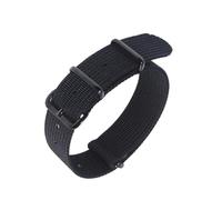 SpaRcz Correa de reloj Correas de nailon Hebilla de anillo Trenzado Propósito general 20-22mm, Color 4, 20mm
