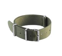 SpaRcz Correa de reloj Correas de nailon Hebilla de anillo Trenzado Propósito general 20-22mm, Color 1, 20mm