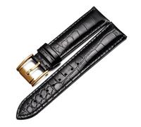 SpaRcz Correa de reloj de 18-23mm Correa de cuero genuino con bandas de repuesto con hebilla de aguja para hombres, Color 2, 23mm