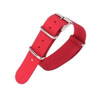 SpaRcz Correa de reloj de lona de nailon extendida, Color 2, 18mm