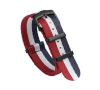 SpaRcz Correa de reloj de nailon militar, correa de lona para hombre, cinturón deportivo, pulsera de tela de 20-22mm, color 17, 20mm