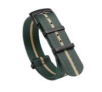 SpaRcz Correa de reloj de nailon militar, correa de lona para hombre, cinturón deportivo, pulsera de tela de 20-22mm, Color 9, 20mm