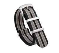 SpaRcz Correa de reloj de nailon militar, correa de lona para hombre, cinturón deportivo, pulsera de tela de 20-22mm, Color 4, 20mm
