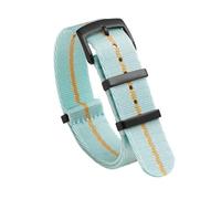 SpaRcz Correa de reloj de nailon militar, correa de lona para hombre, cinturón deportivo, pulsera de tela de 20-22mm, color 15, 20mm