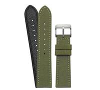 SpaRcz Correa de reloj Nylon Lona Pulsera universal Hombres Mujeres 18-24mm, Color 20, 21mm