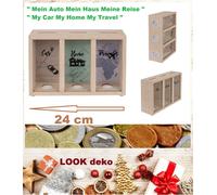 Spardose-Auto-Haus-Reise-Sparschwein-Car-&-Home-&-Travel-3-Sparfächer-XXL-24-cm