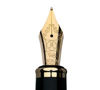 SPARE NIBS Majesti - Medium Nib - Red and Black Gold