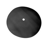 Spare Tire Pad, Sound Insulation Mat, Shockproof Rubber Foam Build, Waterproof Flame-Retardant Design, Car Trunk Use,72cm/28.35 Inches, Diameter, Black, 1 Piece