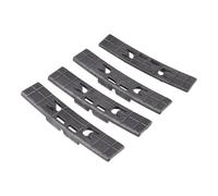 sparefixd Adecuado para 4 almohadillas de rodamiento de tambor de secadora INDESIT C00255284