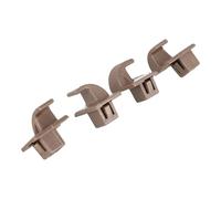sparefixd Adecuado para 4 soportes de estante de horno microondas Bosch