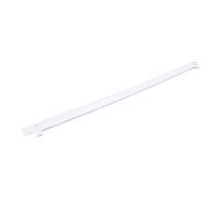 sparefixd Adecuado para Beko CDA539FW2 CDA539FW2 CDA542 - Borde trasero de estante, color blanco