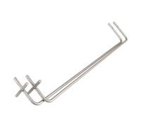 sparefixd Adecuado para horno Siemens, par de soportes para la limpieza en hornos pirolíticos