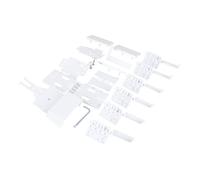 sparefixd Adecuado para kit de instalación de frigorífico y congelador Bosch para puerta y lateral