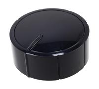 sparefixd Adecuado para perilla de lavadora Beko, interruptor selector de programa negro para WTK72042B