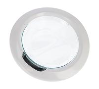 sparefixd Adecuado para puerta de lavadora Candy Smart, mango blanco y cristal completo (comprueba los ajustes que se enumeran a continuación)