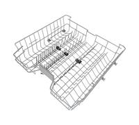 sparefixd Apto para bandeja superior de cesta de lavavajillas Beko para los modelos que se enumeran a continuación