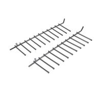 sparefixd Apto para lavavajillas Whirlpool - 2 soportes para platos