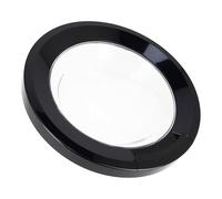 sparefixd Apto para puerta de lavadora Beko, cristal completo, color negro