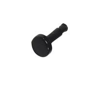 sparefixd Botón de programa de control de temporizador negro para adaptarse al horno Smeg