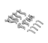 sparefixd Compatible con clips de lavavajillas Bosch, estante inferior para platos para los modelos enumerados a continuación