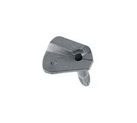 sparefixd Dispositivo de cierre de puerta izquierdo negro para frigorífico y congelador AEG