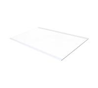 sparefixd Estante de cristal con borde blanco para nevera y congelador Bosch