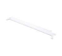 sparefixd Estante de cristal con borde trasero de 44 cm para frigorífico y congelador New World